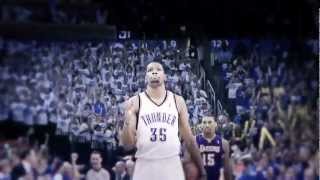 KD Lights Up LA THUNDER VS SPURS PROMO [upl. by Olympia178]