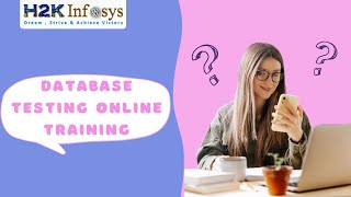 DataBase Testing Online Training  Introduction to SQL Server Part 2 Tutorial 1  H2k Infosys [upl. by Bev]