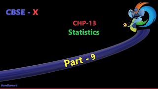 Cbse X Math Chp 13 Statistics  part 9 [upl. by Marleah278]