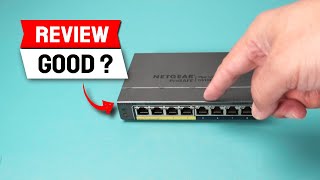 Netgear 8port Poe Gigabit Ethernet Plus Switch GS108PE [upl. by Garnes851]