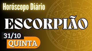 ESCORPIÃO 3110 – AMOR  DINHEIRO  CONSELHO ASTROLÓGICO [upl. by Deanna]