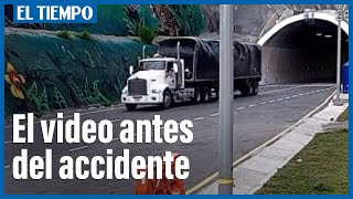 Revelan video previo al brutal accidente que dejó ocho muertos en La Línea  El Tiempo [upl. by Nylehtak]