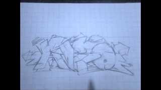 WILDSTYLE GRAFFITI TUTORIAL  Bose [upl. by Raynor]