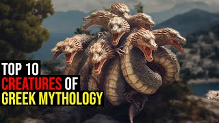 Top 10 Creatures from Greek Mythology [upl. by Worlock]