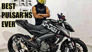 Pulsar ns best modification  ktm NS [upl. by Ayikur]