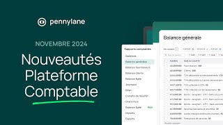 Nouveautés interface comptable  Novembre 2024 [upl. by Amoeji953]