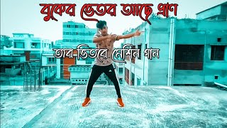 বুকের ভেতর আছে প্রাণ  Buker Vitor Ache Pran  Ayaan Masum  Shohag Vai  Bangla New Dance 2021 [upl. by Carrelli465]