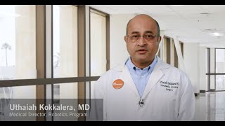 Dr Kokkalera Robotics Program  Northridge Hospital Medical Center [upl. by Aihseyk]