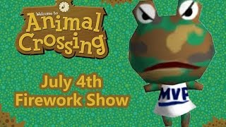 Animal Crossing  4th of July  2 Player Network [upl. by Ennairej403]