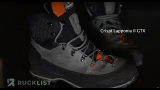 Crispi Lapponia II GTX review [upl. by Elleinnod341]