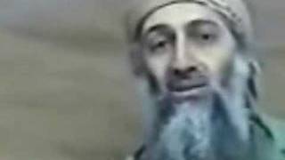 Bin Laden Speaks  its all jibbersih to me [upl. by Ddet]