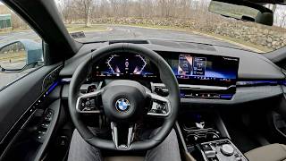 2024 BMW 530i xDrive Sedan  POV First Impressions [upl. by Llezo]