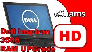 DELL Inspiron 15 3000 3568 Ram UpGrade [upl. by Elcin]