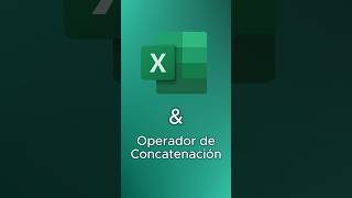 Operador amp excel tutorial excelfacil [upl. by Birgit]