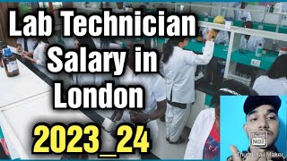 Lab Technician job in LondonSalary RequirementsAll detailsFreshers and experienced [upl. by Jen]