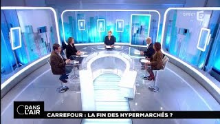 Carrefour  la fin des hypermarchés  cdanslair 24012018 [upl. by Adigirb]