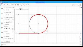 geogebra  Circonférence dun Cercle [upl. by Featherstone405]