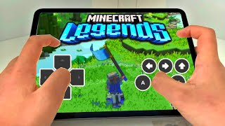 Minecraft Legends On Mobile Addon [upl. by Hamner]