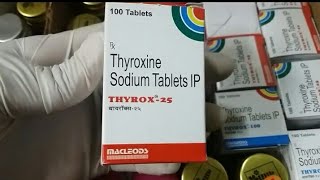 THYRONORM 125 mcg  Thyrox 25 mcg  THYROX 50 mcg  ELTROXIN 75  Thyrox 100  how to treat thyroid [upl. by Eddana86]