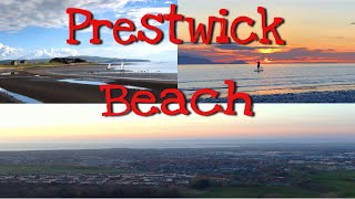 Prestwick Beach Scotland [upl. by Ansley]