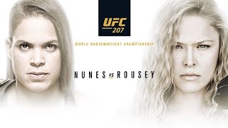 UFC 4 AMANDA NUNES VS RONDA ROUSEY TITLE FIGHT [upl. by Melville]