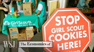 Behind the 800 Million Girl Scout Cookie Empire  WSJ The Economics Of [upl. by Onabru]