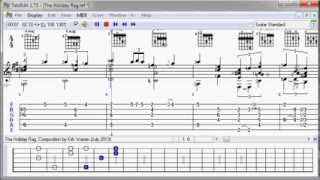 Tablature of the Month The Holiday Rag  Kirk Warren [upl. by Pacifica]