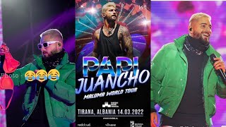 Maluma LIVE Tirana Albania quotPAPI JUANCHO EUROPE TOURquot 2022 More than 12000 Fans 🙌 [upl. by Atnes]