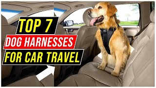 ✅7 Best Dog Harnesses For Car TravelTop 7 Picks For Any Dog [upl. by Adnuhsal]