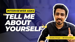 3 Step Answer for Tell me about Yourself Introduce Yourself in interviews IIM Interview Question [upl. by Georgeta]