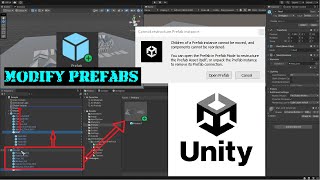 Unity 3D Prefab Trick Edit amp Modify Prefab Objects amp Components Without Unpacking [upl. by Palmore]