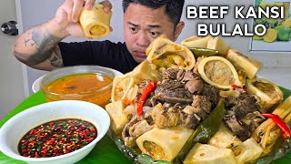 BEEF KANSI BULALO  ILONGGO DISH  MUKBANG PHILIPPINES  TOL BULOY MUKBANG [upl. by Eimas]