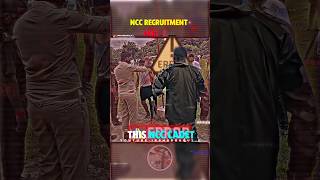 NCC RECRUITMENT PART  2 ♥️  Army Officers Measuring The Height Of New NCC Cadets viralvideo [upl. by Aderb]