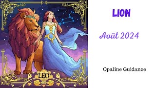 LION ♌ AOÛT 2024  on sen veut davoir fait preuve dimmaturité face à cette très belle relation [upl. by Aicina]