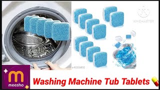 Active Washing Machine Top Load How To Use Review Washing Machine Tablets from meesho [upl. by Nylirehc]