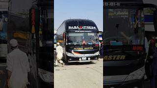 BABA EXPRESS YOUTONG BUS service karachi to mansara duetting citybus bluebus busplus manbuses [upl. by Eatnuhs]