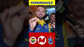 TARAFTAR UMUTLU  fenerbahçe sondakika futbol trabzonspor [upl. by Lesli800]