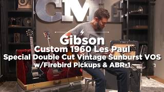 Gibson Custom 1960 LP Special Double Cut wFirebird Pickups  Alex Lemon  CME Quick Riff [upl. by Dickerson]