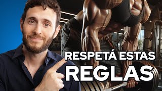 Ganá MASA MUSCULAR con estas REGLAS [upl. by Beatty]