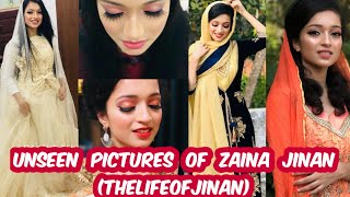 thelifeofjinan Unseen Pictures And Videos Of Zaina Jinan😍ThelifeofjinanMakeup Artists💄 [upl. by Ytirev]