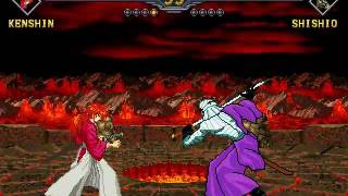 MUGEN  Kenshin Himura vs Makoto Shishio [upl. by Lopez956]