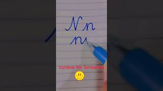 Write easy cursive letter Nn handwritingimprovement improvehandwritting handwritingstyles [upl. by Harrison]