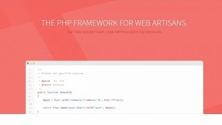 Tutoriel Laravel  Découverte du framework Laravel [upl. by Hammer865]