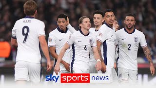 England go top of Nations League group with win in Greece [upl. by Leirej]