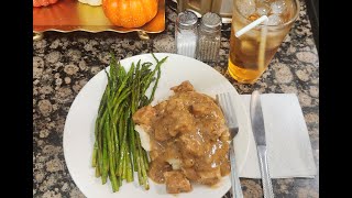 Whats Cooking with Belle Butter Garlic Chicken Breast Drenched in homemade Gravy😋 [upl. by Osbourne49]