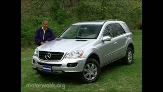 Motorweek 2006 MercedesBenz ML350 Road Test [upl. by Crudden529]