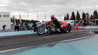 Gardermoen Raceway  Motorcycle Drag Challenge [upl. by Vladi]