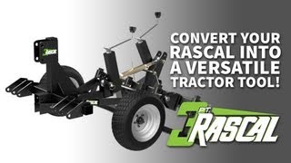 Rascal 3Point Option  For ATVs amp 3point Tractors [upl. by Lj680]