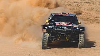 Toyota GR DKR Hilux T1 DAKAR 2024 Prologue Footage [upl. by Aissela]