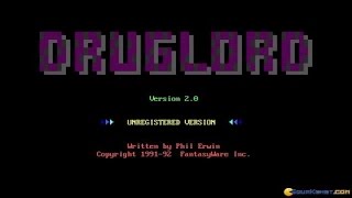 Druglord gameplay PC Game 1991 [upl. by Reinertson]